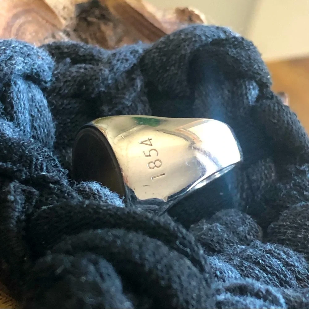 ⭐️ Louis Vuitton Horn Signet Ring size 8.5 - Picture 7 of 8